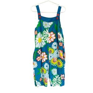 Mini Boden Floral Romper sz 3-4